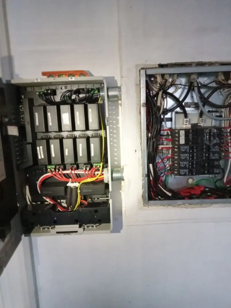 Electrical panel upgrade completed for Ring Doorbell Installation in Maidencreek